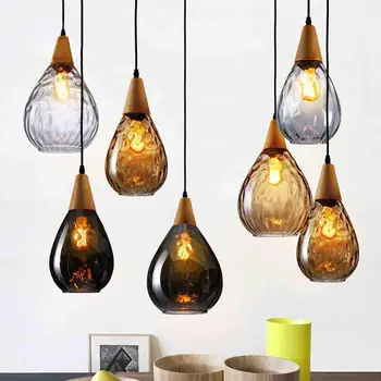 Replica foscarini design pendant lamp bar Bedroom Bar Kitchen Drop stained glass lamp Wood Base Vintage Loft Decor hanging light
Replica foscarini design pendant lamp bar Bedroom Bar Kitchen Drop stained glass lamp Wood Base Vintage Loft Decor hanging light