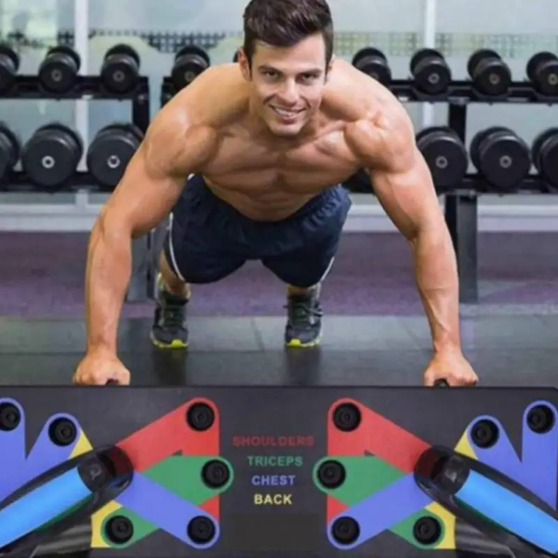 Push Up Rack Board 9 in 1 Body Building Comprehensive Fitness Exercise Tools Men Women Push-up Stands For GYM Body Training
Push Up Rack Board 9 in 1 Body Building Comprehensive Fitness Exercise Tools Men Women Push-up Stands For GYM Body Training