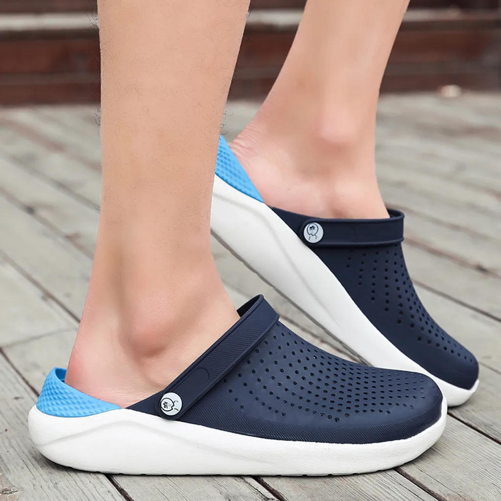 JAYCOSIN Soft Slip-on Sandals Comfort Men Summer Outdoor Mens Slippers Breathable Walking Beach Sports Sandals Hole Shoes APR12
JAYCOSIN Soft Slip-on Sandals Comfort Men Summer Outdoor Mens Slippers Breathable Walking Beach Sports Sandals Hole Shoes APR12
