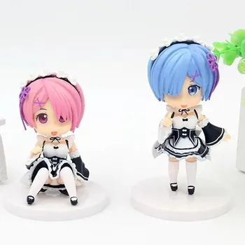 Anime Re Life In A Different World From Zero Remu Ramu PVC Action Figure Collectible Model doll toy 10cm (2pcs/set)
Anime Re Life In A Different World From Zero Remu Ramu PVC Action Figure Collectible Model doll toy 10cm (2pcs/set)
