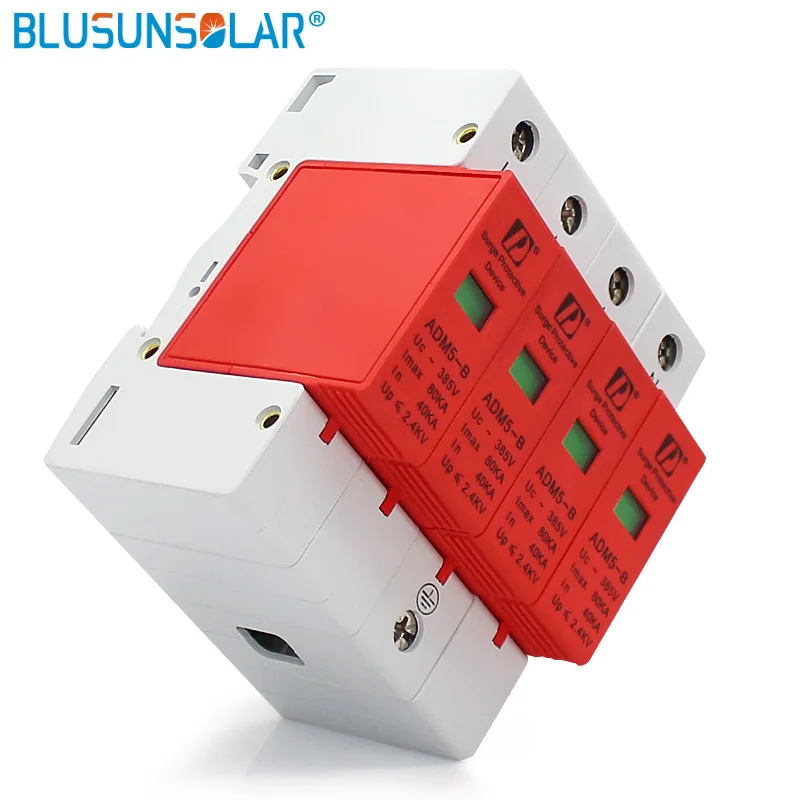 10 pieces lot Din Rail 35mm Lightning Surge 80KA 4P (3P+N) 385V Power Surge Protector for Home Power System
10 pieces lot Din Rail 35mm Lightning Surge 80KA 4P (3P+N) 385V Power Surge Protector for Home Power System