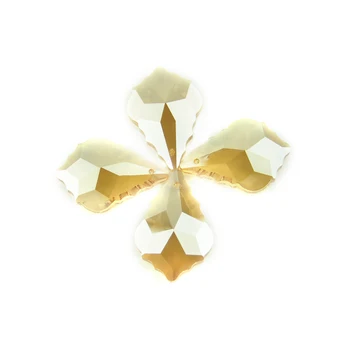 100pcs/Lot , 38mm Gold Champagne Color Crystal French Leaf Prism Chandelier Parts Hanging Pendant Suncatcher
100pcs/Lot , 38mm Gold Champagne Color Crystal French Leaf Prism Chandelier Parts Hanging Pendant Suncatcher
