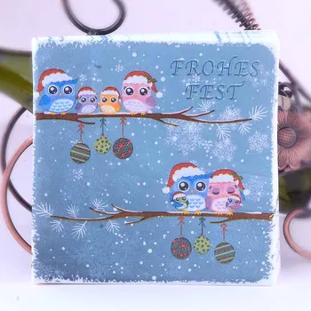 Decoupage wedding Napkin paper blue cute cartoon animal bird owl snow tissue party towel decor Guardanapo 20 vintage serviettes
Decoupage wedding Napkin paper blue cute cartoon animal bird owl snow tissue party towel decor Guardanapo 20 vintage serviettes