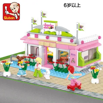 SLUBAN 0527 Girl Friends Billiard Club Figure Blocks Educational Construction Building Bricks Toys For Children Compatible Block
SLUBAN 0527 Girl Friends Billiard Club Figure Blocks Educational Construction Building Bricks Toys For Children Compatible Block
