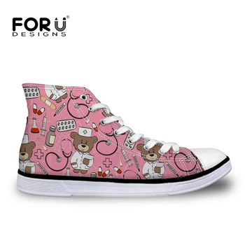 FORUDESIGNS Boots Children's sneakers Running Shoes 3D Cute Cartoon Nurse Printed Kids Football Shoes Boys Girls High Top Shoes
FORUDESIGNS Boots Children's sneakers Running Shoes 3D Cute Cartoon Nurse Printed Kids Football Shoes Boys Girls High Top Shoes