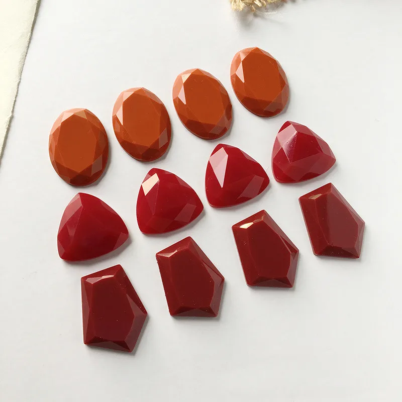 5pcs Irregular Vintage Resin Earring Charms Ring Patch Findings Diy Triangle Oval Brooch Necklace Bead Pendant Jewelry Make F66
5pcs Irregular Vintage Resin Earring Charms Ring Patch Findings Diy Triangle Oval Brooch Necklace Bead Pendant Jewelry Make F66