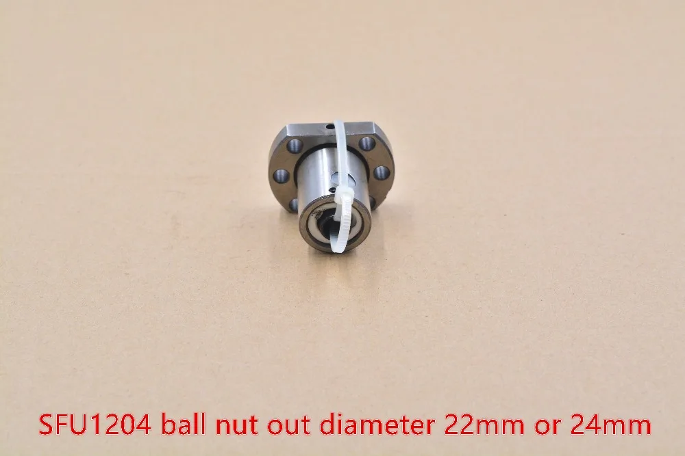 OD 22mm or 24mm RM1204 SFU1204 ballscrew nut 12mm ball screw single for 1204 housing bracket CNC DIY 1pcs
OD 22mm or 24mm RM1204 SFU1204 ballscrew nut 12mm ball screw single for 1204 housing bracket CNC DIY 1pcs