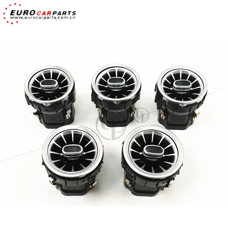 W205 ambient turbine fit for C-class W205 interior ambient lights same as orginal for 2014-2019year
W205 ambient turbine fit for C-class W205 interior ambient lights same as orginal for 2014-2019year