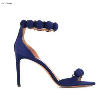 2019 fashion women open toe sandals ankle strap high heels party shoes pom pom sandals dress shoe summer spike stud sandals
2019 fashion women open toe sandals ankle strap high heels party shoes pom pom sandals dress shoe summer spike stud sandals