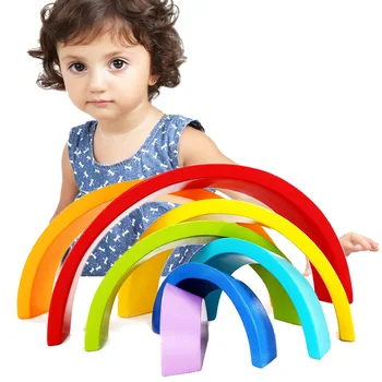 QWZ 7Pcs/Set Colorful Wooden Blocks Toys Creative Rainbow Assembling Blocks Infant Children Educational Baby Unisex Toys Gifts
QWZ 7Pcs/Set Colorful Wooden Blocks Toys Creative Rainbow Assembling Blocks Infant Children Educational Baby Unisex Toys Gifts