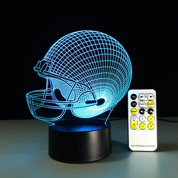 Rugby at 3D Night Light Children Bedroom Lamp 7 Color Change with Remote Touch Switch desk table lamp baby Birthday Gift
Rugby at 3D Night Light Children Bedroom Lamp 7 Color Change with Remote Touch Switch desk table lamp baby Birthday Gift