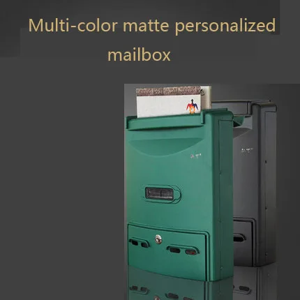 Mail box rainproof waterproof outdoor mailbox general manager suggestion box outdoor European wall hanging message box with lock
Mail box rainproof waterproof outdoor mailbox general manager suggestion box outdoor European wall hanging message box with lock