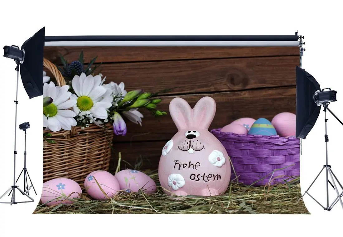 Happy Easter Eggs Backdrop Bunny Fresh Flowers Rustic Wood Plank Straw Nature Spring Frohe Background
Happy Easter Eggs Backdrop Bunny Fresh Flowers Rustic Wood Plank Straw Nature Spring Frohe Background