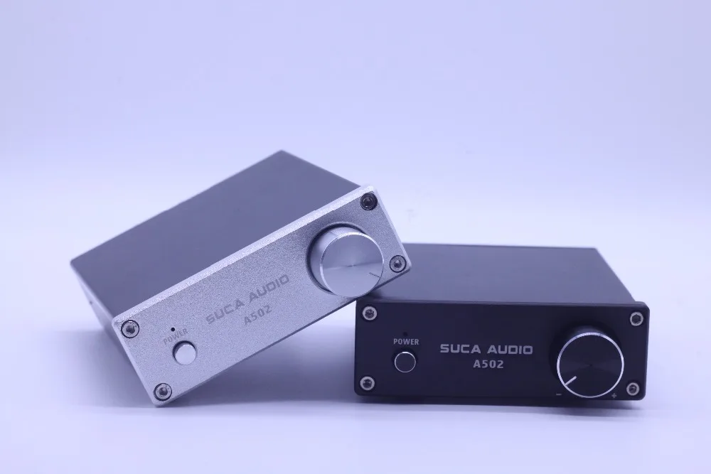 SUCA A502 Two Channel Stereo Digital Audio Amplifier Hi-Fi Class D mini amplifier 50Wx2
SUCA A502 Two Channel Stereo Digital Audio Amplifier Hi-Fi Class D mini amplifier 50Wx2