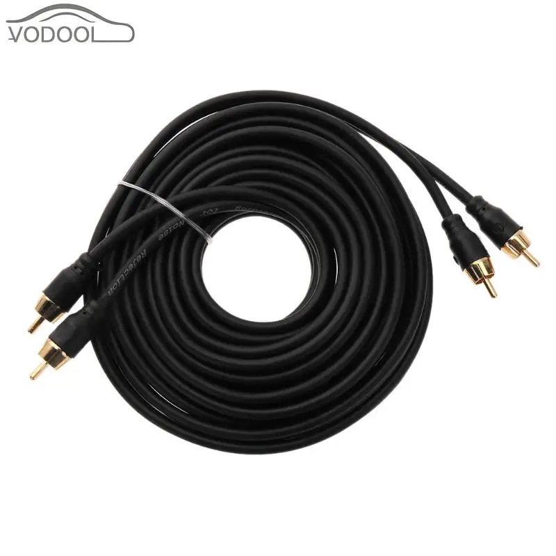 4.5m/14.8ft 2RCA Male to 2RCA Male Audio Cable 2 RCA M/M Pure Copper Cord Wire Line for Auto Car Amplifier Subwoofer
4.5m/14.8ft 2RCA Male to 2RCA Male Audio Cable 2 RCA M/M Pure Copper Cord Wire Line for Auto Car Amplifier Subwoofer
