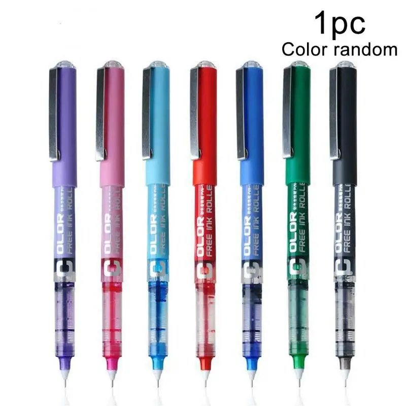 1pc 0.38mm High Quality Fluent Needle Straight Creative Seven Color Optional Office Business Signature Carry It Anytime Random
1pc 0.38mm High Quality Fluent Needle Straight Creative Seven Color Optional Office Business Signature Carry It Anytime Random