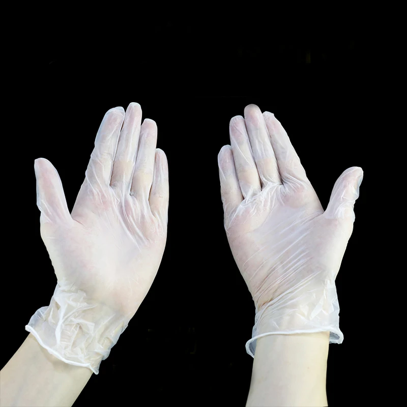 Food grade disposable gloves PVC thickened baked catering medical anti-oil gloves thin film kneading 20 gloves
Food grade disposable gloves PVC thickened baked catering medical anti-oil gloves thin film kneading 20 gloves