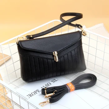Hot Sale Women's Genuine Leather Handbags All-match Shoulder CrossBody Bags Ladies Fashion Messenger Bag Women Bags Day Clutches
Hot Sale Women's Genuine Leather Handbags All-match Shoulder CrossBody Bags Ladies Fashion Messenger Bag Women Bags Day Clutches