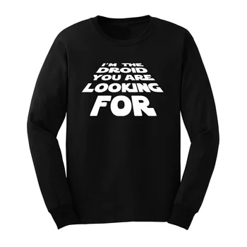 Loo Show Mens I'm The Droid You Are Looking For Funny Long Sleeve T-Shirts Casual Men Tee
Loo Show Mens I'm The Droid You Are Looking For Funny Long Sleeve T-Shirts Casual Men Tee