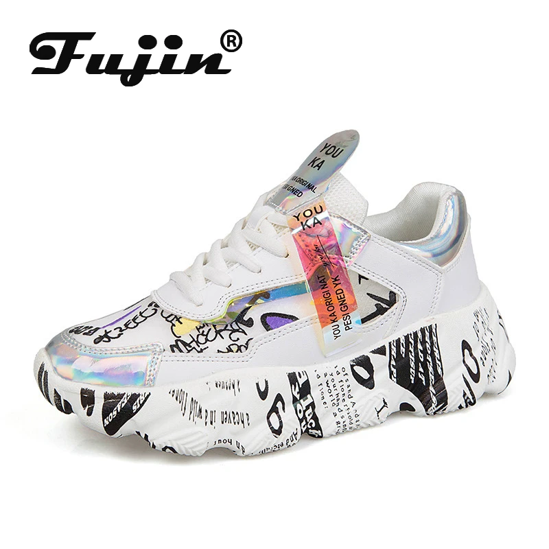 Fujin Summer Network Red Laser Daddy Sneakers Dropshipping Female Hundred Heel Thick Bound Breathable Daddy Shoes Ins Tide
Fujin Summer Network Red Laser Daddy Sneakers Dropshipping Female Hundred Heel Thick Bound Breathable Daddy Shoes Ins Tide
