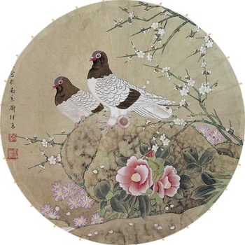70CM Flowers Birds Umbrella Retro Jiangnan Cheongsam Han Clothing Dance Umbrella Wedding Cosplay Umbrella Lover Chinese Presents
70CM Flowers Birds Umbrella Retro Jiangnan Cheongsam Han Clothing Dance Umbrella Wedding Cosplay Umbrella Lover Chinese Presents