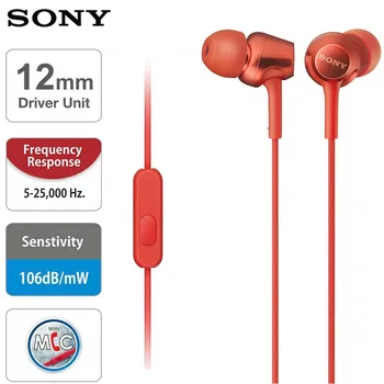 Origianl MDR-EX255AP 3.5mm In Ear Earphone Top Quality Sound Neodymium Drivers Earpiece for Iphone Samsung Xiaomi HUAIWEI HTC LG
Origianl MDR-EX255AP 3.5mm In Ear Earphone Top Quality Sound Neodymium Drivers Earpiece for Iphone Samsung Xiaomi HUAIWEI HTC LG