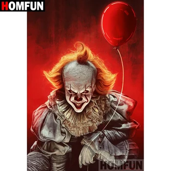 HOMFUN Full Square/Round Drill 5D DIY Diamond Painting "Oil painting clown" Embroidery Cross Stitch 3D Home Decor Gift A07567
HOMFUN Full Square/Round Drill 5D DIY Diamond Painting "Oil painting clown" Embroidery Cross Stitch 3D Home Decor Gift A07567