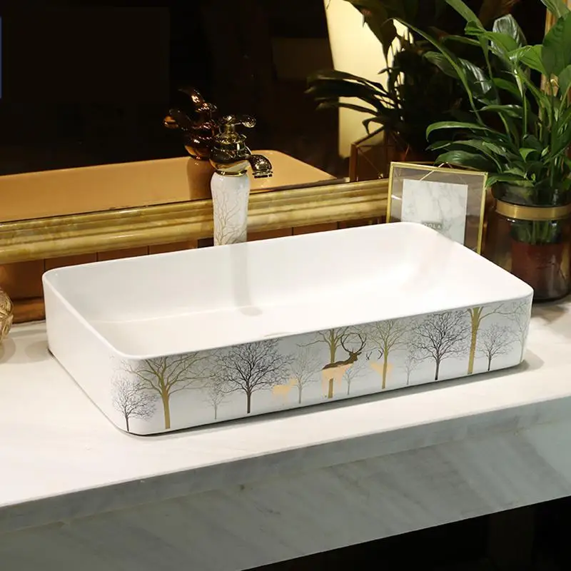 Porcelain China Classic Painting Art Birds&Flowers White Countertop washing basin bowl Ceramic wash basin Bathroom Sink
Porcelain China Classic Painting Art Birds&Flowers White Countertop washing basin bowl Ceramic wash basin Bathroom Sink