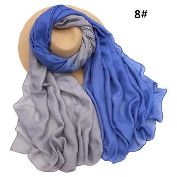 High Quality plain solid color two-tone shadow scarf/scarves shawl women Muslim hijab foulard silk bandana pashmina echarpe
High Quality plain solid color two-tone shadow scarf/scarves shawl women Muslim hijab foulard silk bandana pashmina echarpe