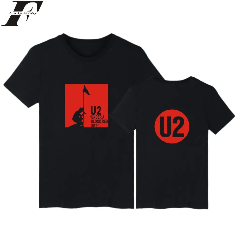 LUCKYFRIDAYF U2 tee shirt men Short sleeve Irish popular Rock Band cotton t-shirt World famous Electronic music Black tshirt men
LUCKYFRIDAYF U2 tee shirt men Short sleeve Irish popular Rock Band cotton t-shirt World famous Electronic music Black tshirt men