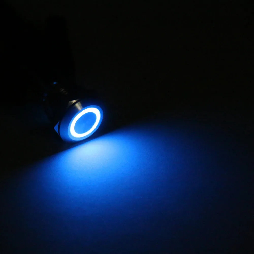 Areyourshop Push Button Switch Mini 4 Pin 12mm Blue LED Metal Push Button Momentary Switch Waterproo
Areyourshop Push Button Switch Mini 4 Pin 12mm Blue LED Metal Push Button Momentary Switch Waterproo