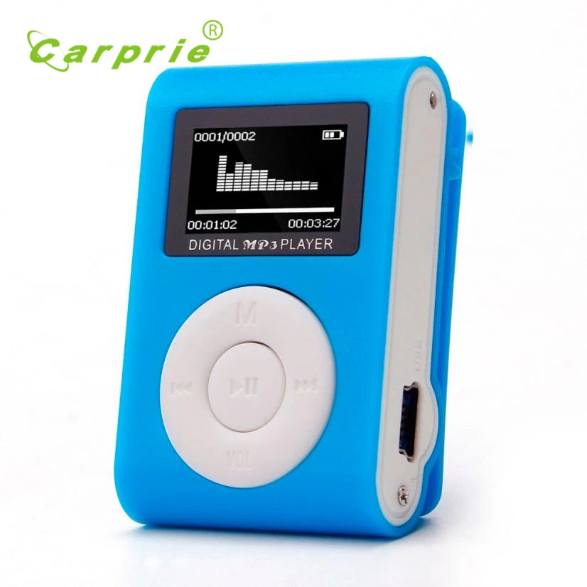 Carprie New Mini USB Clip MP3 Player LCD Screen Support 32GB Micro SD TF Card 17Jun12 Dropshipping
Carprie New Mini USB Clip MP3 Player LCD Screen Support 32GB Micro SD TF Card 17Jun12 Dropshipping