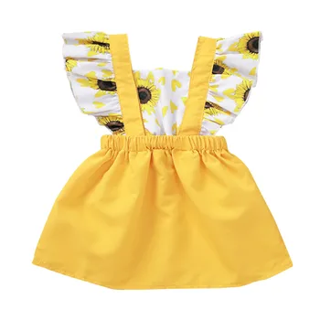New Fashion Newborn Infant Baby Girls Ruffled Sunflower Print Dress Sundress Summer Wholesale Free Ship Z4
New Fashion Newborn Infant Baby Girls Ruffled Sunflower Print Dress Sundress Summer Wholesale Free Ship Z4