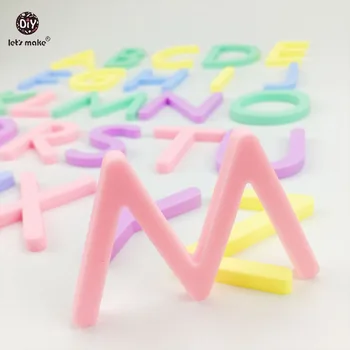 Let's make Silicone Letter Teething Montessori Baby Toys Shower Gift 130pc/5sets Christmas Gift For Infants Chew Food Teether
Let's make Silicone Letter Teething Montessori Baby Toys Shower Gift 130pc/5sets Christmas Gift For Infants Chew Food Teether