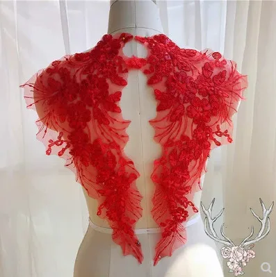 Кружевная вышитая Свадебная искусственная кожа, материал ручной работы «сделай сам», декоративные аксессуары, наклейки-занавески 
Кружевная вышитая Свадебная искусственная кожа, материал ручной работы «сделай сам», декоративные аксессуары, наклейки-занавески