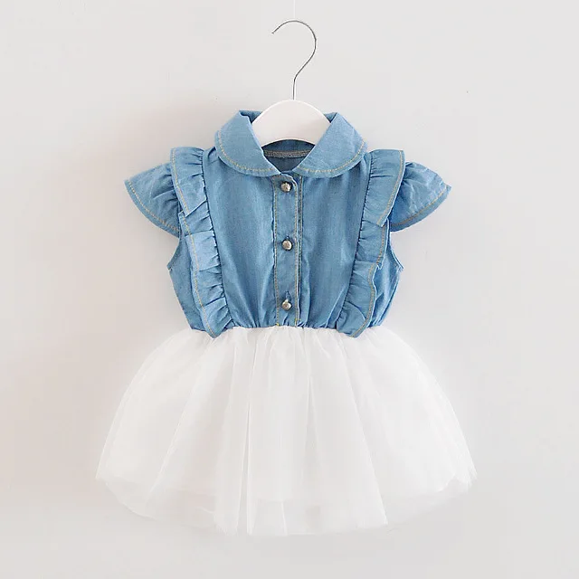 BibiCola baby girls dress summer cotton denim dresses for infant newborn short sleeve clothing ourfits baby princess costume
BibiCola baby girls dress summer cotton denim dresses for infant newborn short sleeve clothing ourfits baby princess costume