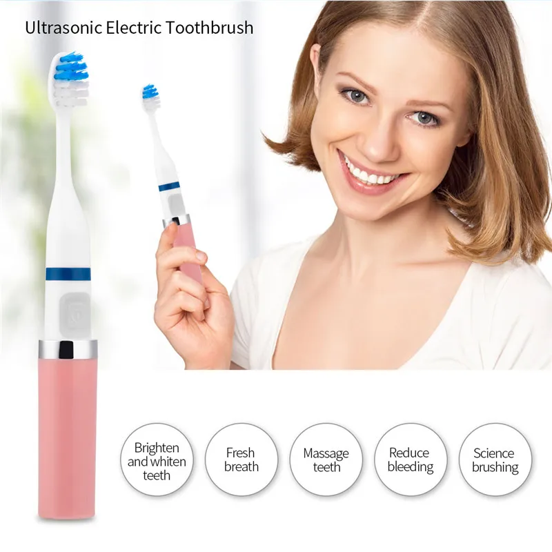 Battery Operated Sonic Electric Toothbrush No Rechargeable Washable Teeth Whitening Tooth Brush For Children Kids+3 Brush Heads
Battery Operated Sonic Electric Toothbrush No Rechargeable Washable Teeth Whitening Tooth Brush For Children Kids+3 Brush Heads