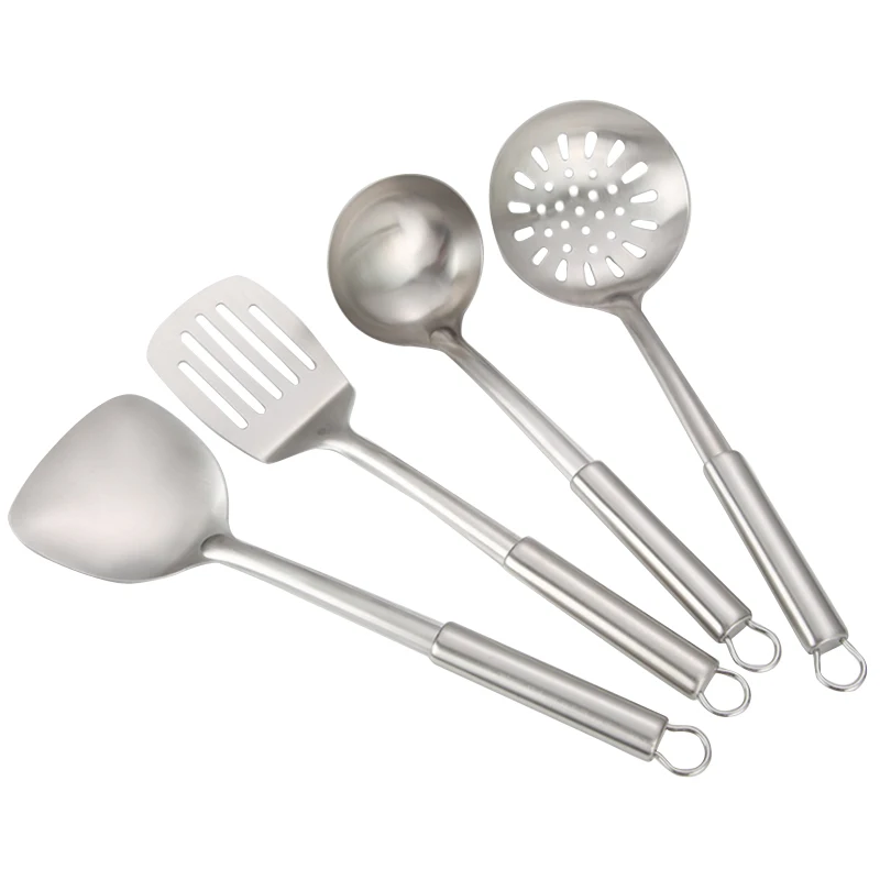 

Stainless Steel Colander Soup Spoon Shell Filter Dessert Long Handle Strainer Skimmer Porridge Spoons Cooking Tools Dinnerware