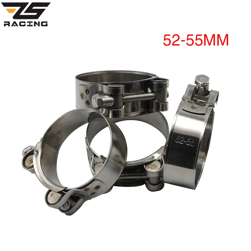 ZS Racing 52-55MM Motorcycle Stainless Exhaust Lap Joint Exhaust Band Clamp Exhaust Sleeve Butt Joint Clamp
ZS Racing 52-55MM Motorcycle Stainless Exhaust Lap Joint Exhaust Band Clamp Exhaust Sleeve Butt Joint Clamp