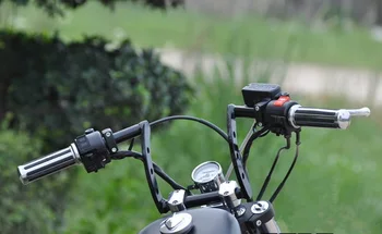 BLACK DRAG 1" Z FORM BAR MOTORCYCLE HANDLEBAR for Bobber Triumph BSA Custom Chopper
BLACK DRAG 1" Z FORM BAR MOTORCYCLE HANDLEBAR for Bobber Triumph BSA Custom Chopper