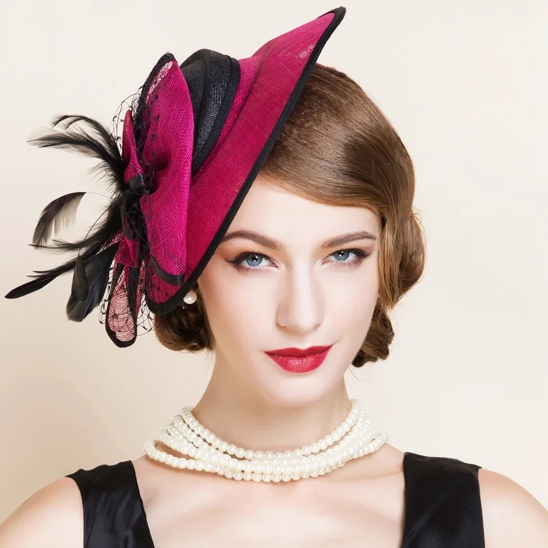 Lady Fashion Import Linen Fedoras Hat 100% Linen Pillbox Hat Feather British Style Ladies Rose Banquet Wedding Hat B-8208
Lady Fashion Import Linen Fedoras Hat 100% Linen Pillbox Hat Feather British Style Ladies Rose Banquet Wedding Hat B-8208