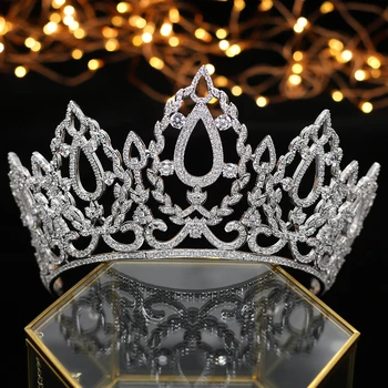 Luxury Queen Crown Wedding headwear Bride Accessories Hair Jewelry Accessories Bride Headwear
Luxury Queen Crown Wedding headwear Bride Accessories Hair Jewelry Accessories Bride Headwear