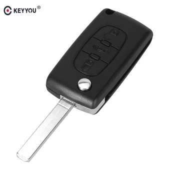 KEYYOU Replacement 3 Buttons Flip Folding Remote Key Fob Shell Case 3 Buttons For CITROEN C2 C3 C4 C5 C6 C8 Car Key Shell
KEYYOU Replacement 3 Buttons Flip Folding Remote Key Fob Shell Case 3 Buttons For CITROEN C2 C3 C4 C5 C6 C8 Car Key Shell