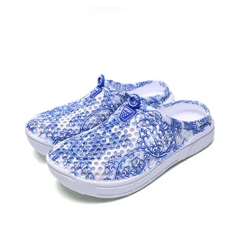 New blue and white china Women Beach Sandals Outdoor Summer Sea Aqua Shoes Wading Feminino Gardon Hollow Water Shoes
New blue and white china Women Beach Sandals Outdoor Summer Sea Aqua Shoes Wading Feminino Gardon Hollow Water Shoes