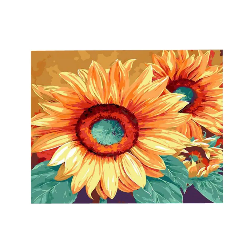 40X50 cm frameless sunflower DIY digital oil painting by family wall artwork digital modern wall art picture
40X50 cm frameless sunflower DIY digital oil painting by family wall artwork digital modern wall art picture