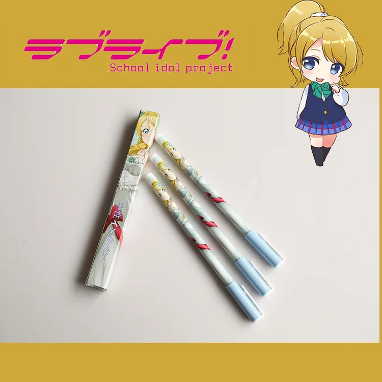 3X Anime Sword Art Online Black Butler Lovelive Action Figure Printed Ellie Nico Kirito Ciel Cartoon Students Supplies Pen Toy
3X Anime Sword Art Online Black Butler Lovelive Action Figure Printed Ellie Nico Kirito Ciel Cartoon Students Supplies Pen Toy