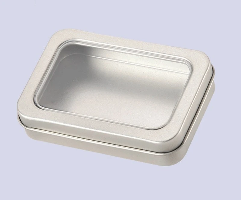 5 Pieces No Logo Rectangular metal box with full window metal packaging box Size 115x85x22MM 4.53x3.35x0.87 inch tin box
5 Pieces No Logo Rectangular metal box with full window metal packaging box Size 115x85x22MM 4.53x3.35x0.87 inch tin box