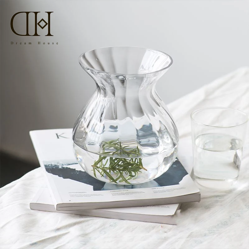 Dream House DH Curve Transparent Glass Vase For Home Party Garden Decoration Flower Arrangement Wedding Bride Bouquet
Dream House DH Curve Transparent Glass Vase For Home Party Garden Decoration Flower Arrangement Wedding Bride Bouquet