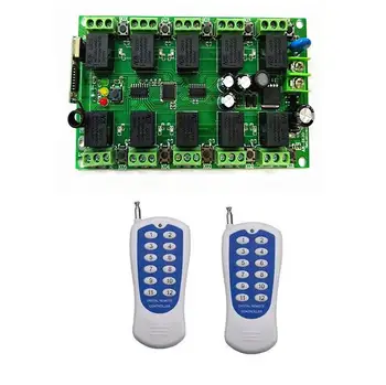 Individual relay switch DC 12V 10CH Wireless rf Remote Control Switch System Receiver Transmitters Control Garage Door appliance
Individual relay switch DC 12V 10CH Wireless rf Remote Control Switch System Receiver Transmitters Control Garage Door appliance