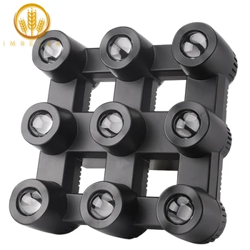 IMRELAX NEW 9*40W RGBW 4in1 LED 9 Eyes Beam Light Individual Control LED DMX DJ Stage Disco Light
IMRELAX NEW 9*40W RGBW 4in1 LED 9 Eyes Beam Light Individual Control LED DMX DJ Stage Disco Light